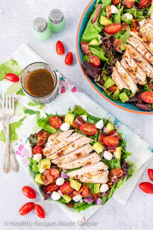 BLT Chicken Salad Recipe (with Avocado) - Healthy Recipes Made Simple