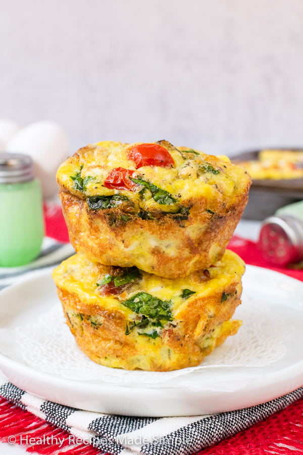 Healthy Egg Muffin Cups (Meal Prep Idea!) - A Sassy Spoon