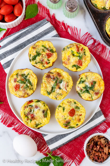 Easy Keto Egg Muffin Cups Recipe - Healthy Recipes Made Simple