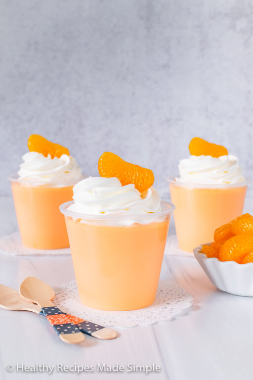 Low Carb Orange Creamsicle Protein Jello Healthy Recipes Made Simple