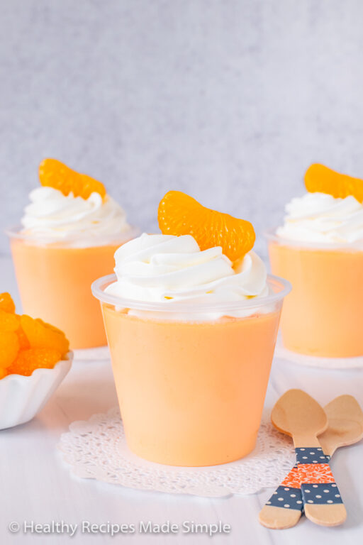 Low Carb Orange Creamsicle Protein Jello Healthy Recipes Made Simple