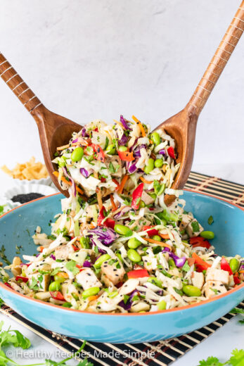 Easy Chopped Asian Salad Recipe - Healthy Recipes Made Simple