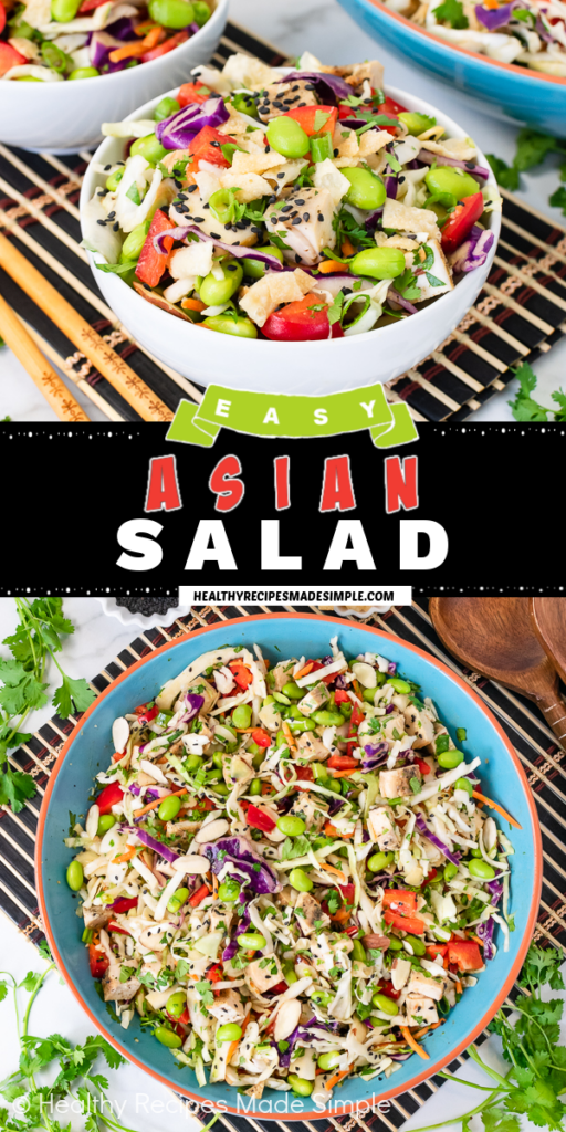 Easy Chopped Asian Salad Recipe - Healthy Recipes Made Simple