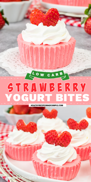 Strawberry Yogurt Bites - Healthy Recipes Made Simple