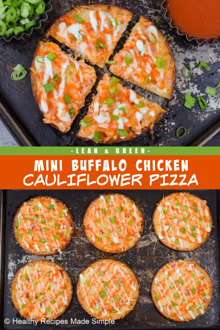 Buffalo Chicken Cauliflower Pizza Recipe Healthy Recipes Made Simple