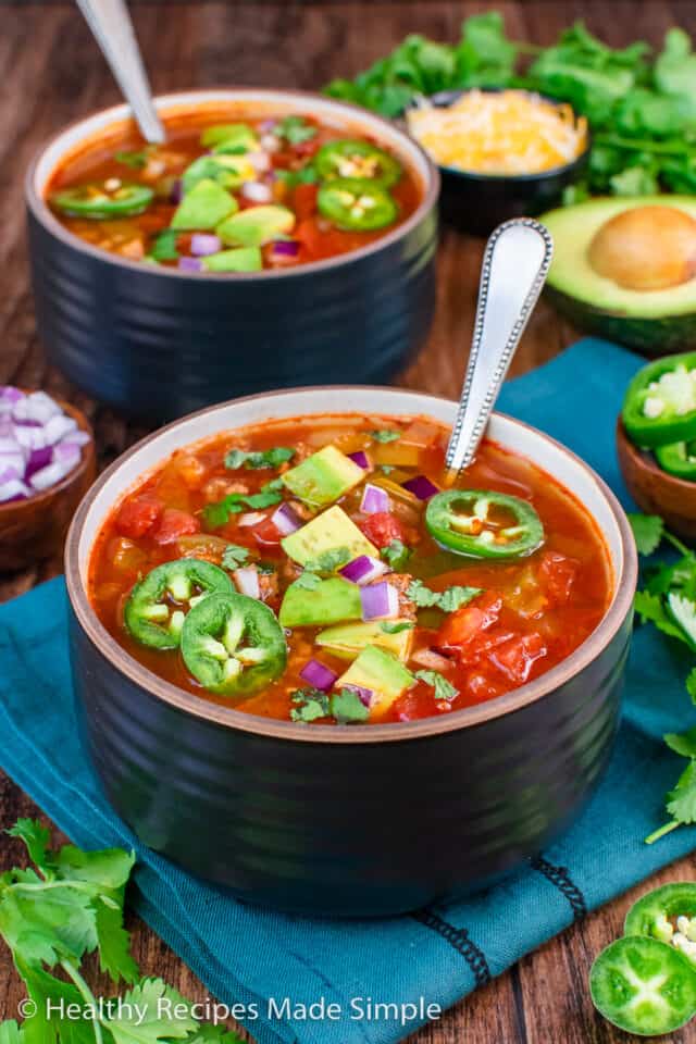 Lean and Green No Bean Chili Healthy Recipes Made Simple