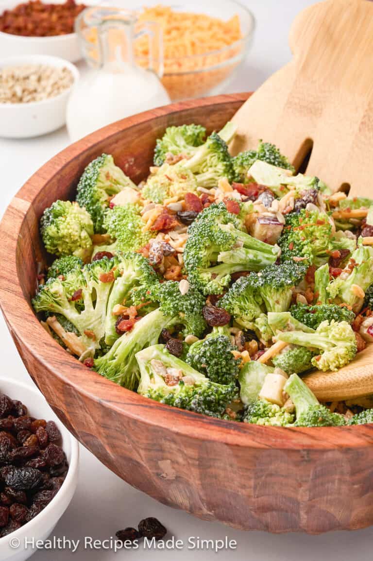 Broccoli Crunch Salad Healthy Recipes Made Simple