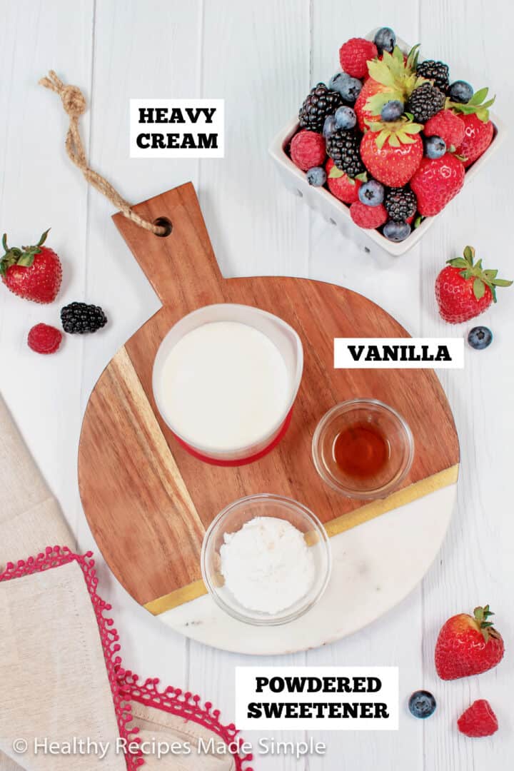 Sugar Free Whipped Cream Recipe Healthy Recipes Made Simple