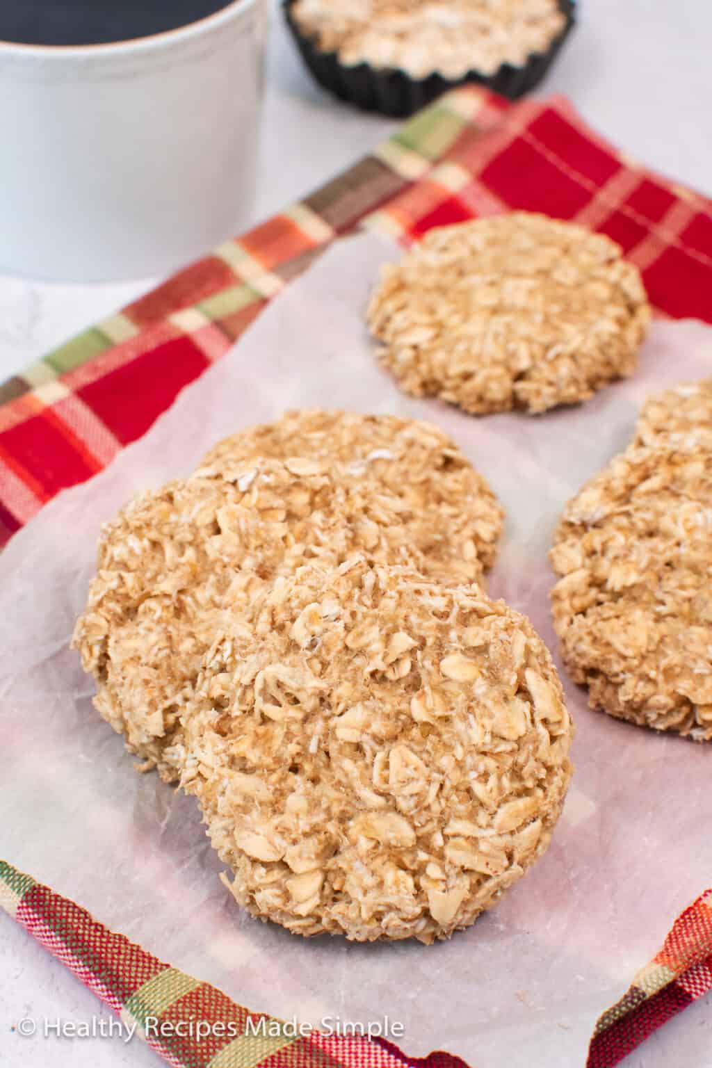 Healthy Two Ingredient Oatmeal Cookies (No Banana) Healthy Recipes Made Simple