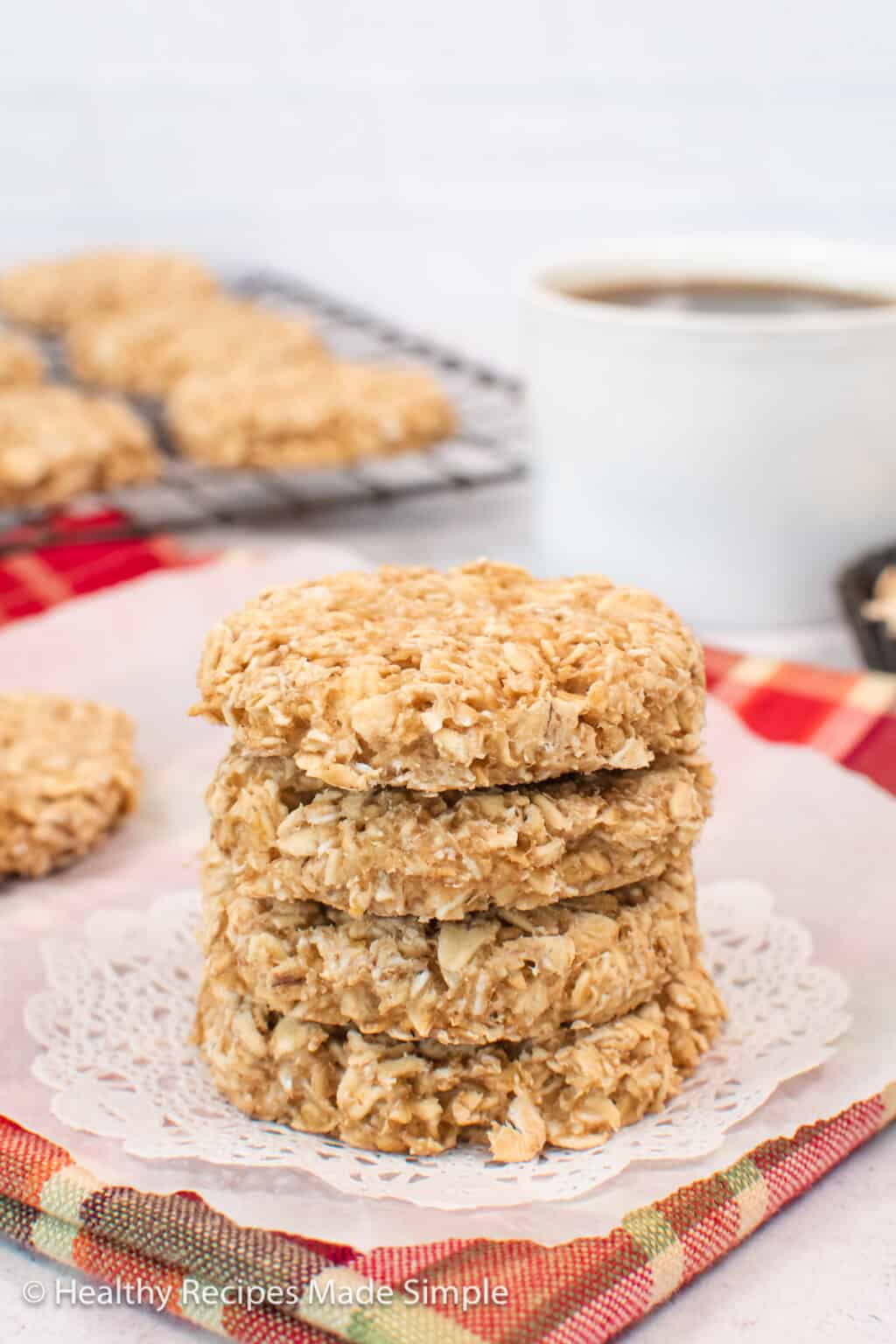 Healthy Two Ingredient Oatmeal Cookies (No Banana) Healthy Recipes Made Simple